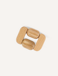 Four oval Wooden Fidgets from Sensory Play Australia, arranged for tactile play and emotional balance support.