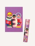 The Play Way Kids Paint By Numbers Kit - Babushkas Design, from the Family Paint & Play Bundle, with tube.