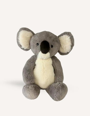 Sensory Play Australia's Weighted Koala, a therapist-designed plush toy with heartbeat for sensory regulation and comfort.