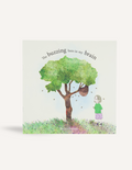 Sensory Play Australia's therapist-designed 'The buzzing bees in my brain' book cover, featuring a girl by a tree. Part of the Sensory Support Bundle.