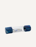 The Jellystone Designs DIY Calm Down Bottle is a clear tube with green textured caps containing liquid and an orange dinosaur figure, ideal for creating a sensory bottle. It's perfect for helping kids self-regulate during stress.