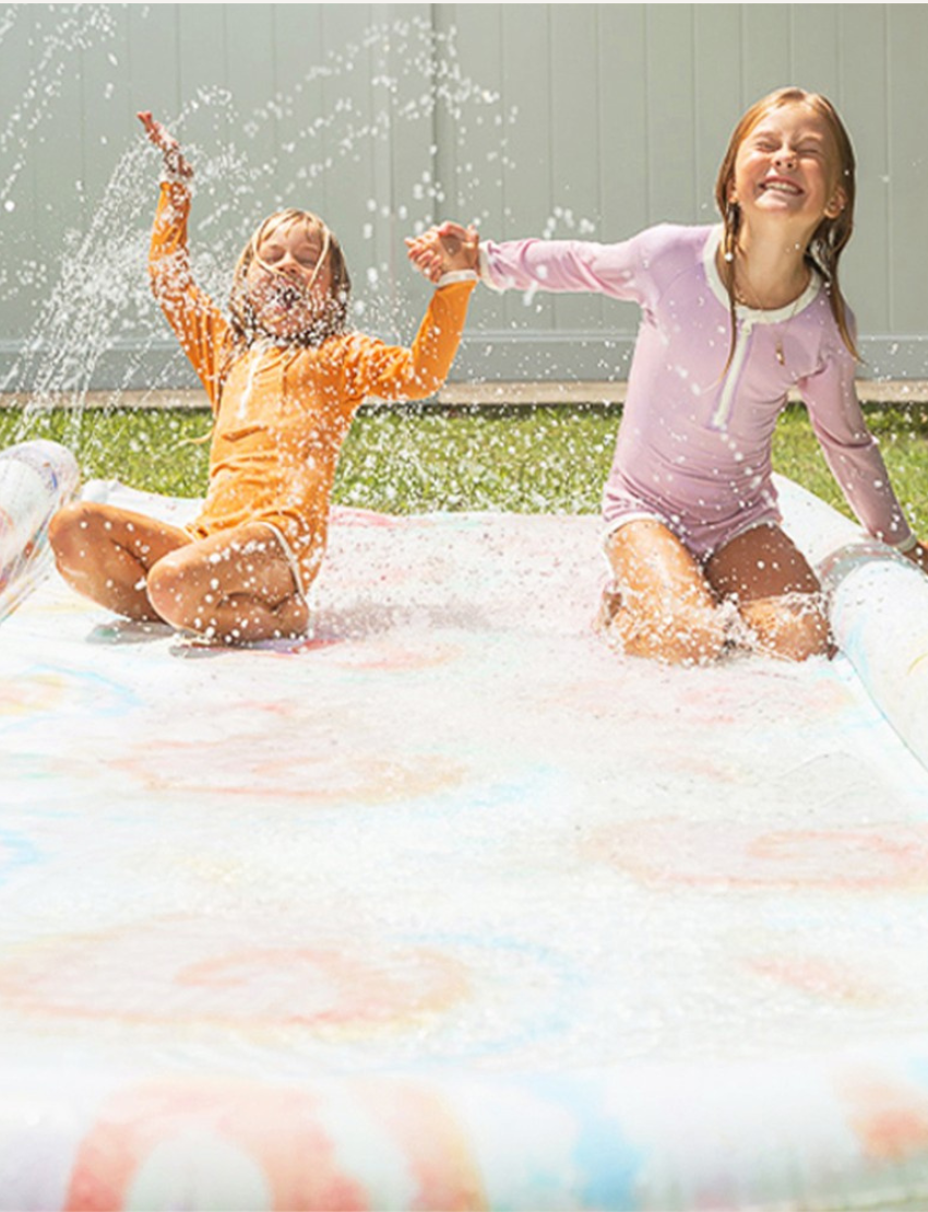 Slip, Slide and Body Board Set Tie Dye Multi - Main Image