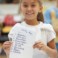 The Therapy At Home Handwriting in Practice Program includes a green and blue box with notebooks, pens, sticky notes, stickers, a pencil sharpener, planner sheets, a black carrying case, and a handwriting workbook for effective practice.