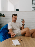 The Therapy At Home Caregiver Wellbeing Training Program includes a ceramic mug, bath salts, aromatherapy eye pillow, tea, notepads, colored pencils, and booklets—perfect for supporting caregiver wellbeing and emotional regulation.