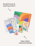 Sensory Play Australia Emotions Buddy Naming Feelings Set with cards to explore and help children understand feelings.