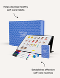 Self-Care Buddy magnetic planner set by Sensory Play Australia. Therapist-designed to help children develop healthy self-care habits.