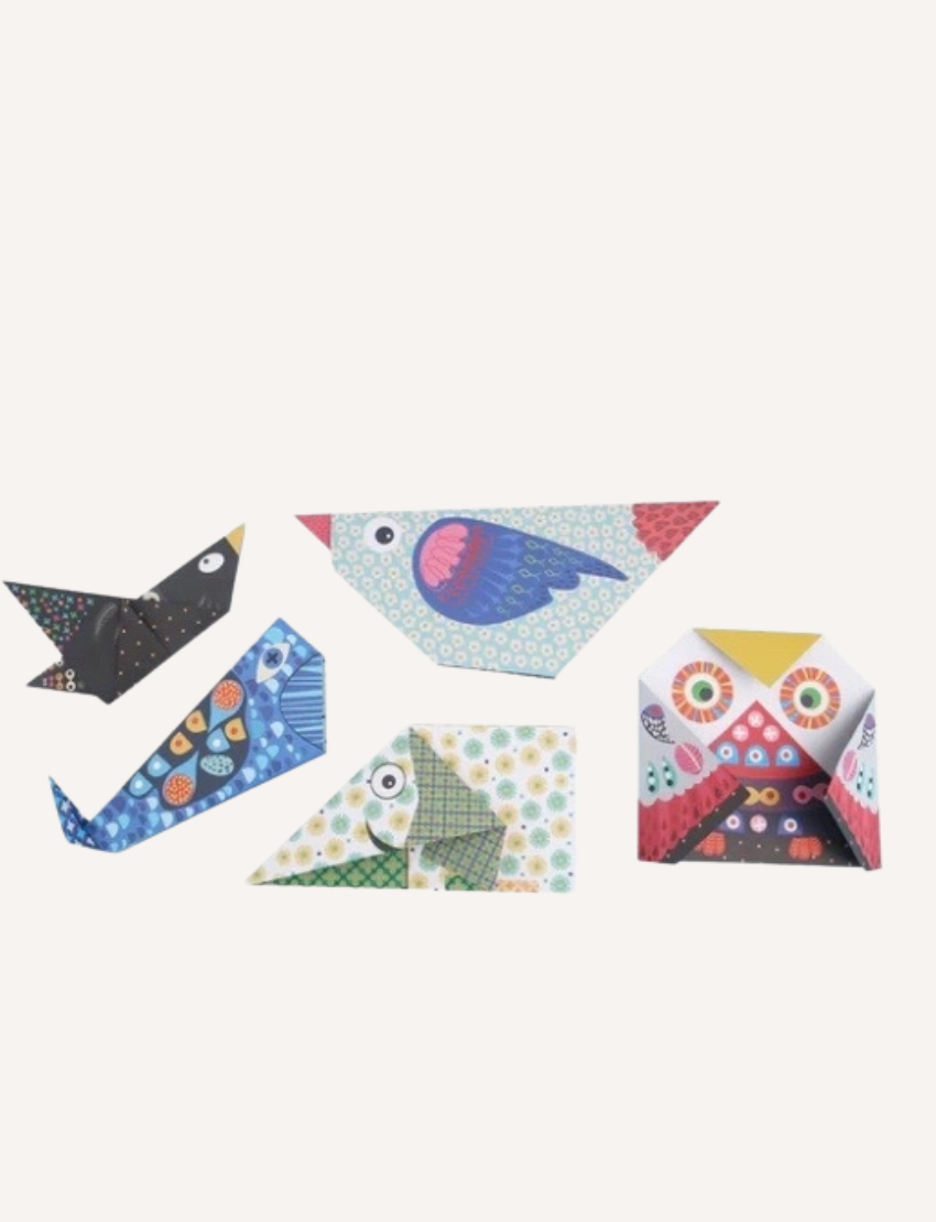 Melissa & Doug Bastelset Origami Tiere – 40 Blatt Papier Mit Markierungen, Sticker, Anleitung – Ab 6 Jahren