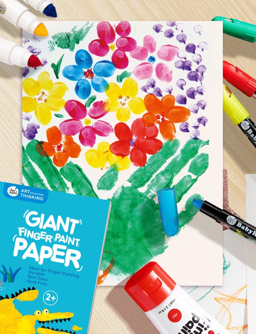 Giant Finger Paint Paper