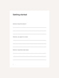 A journal cover titled 