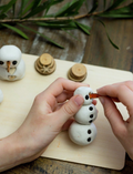 Introducing the Clay Snowmen kit by Poppy & Daisy, which comes in a 