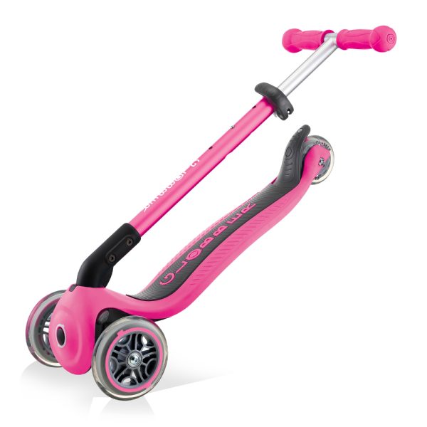 primo pink foldable scooter
