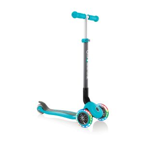 scooter teal foldable lights