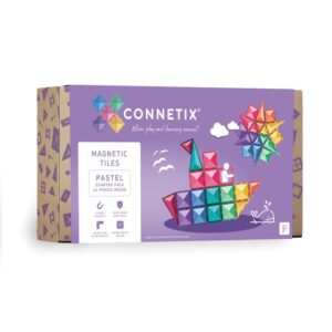 pastel starter pack 64 piece connetix