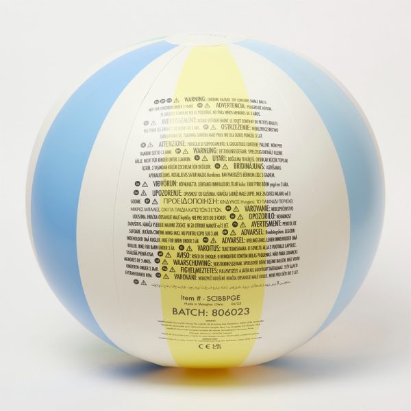 beach ball inflatable pastel
