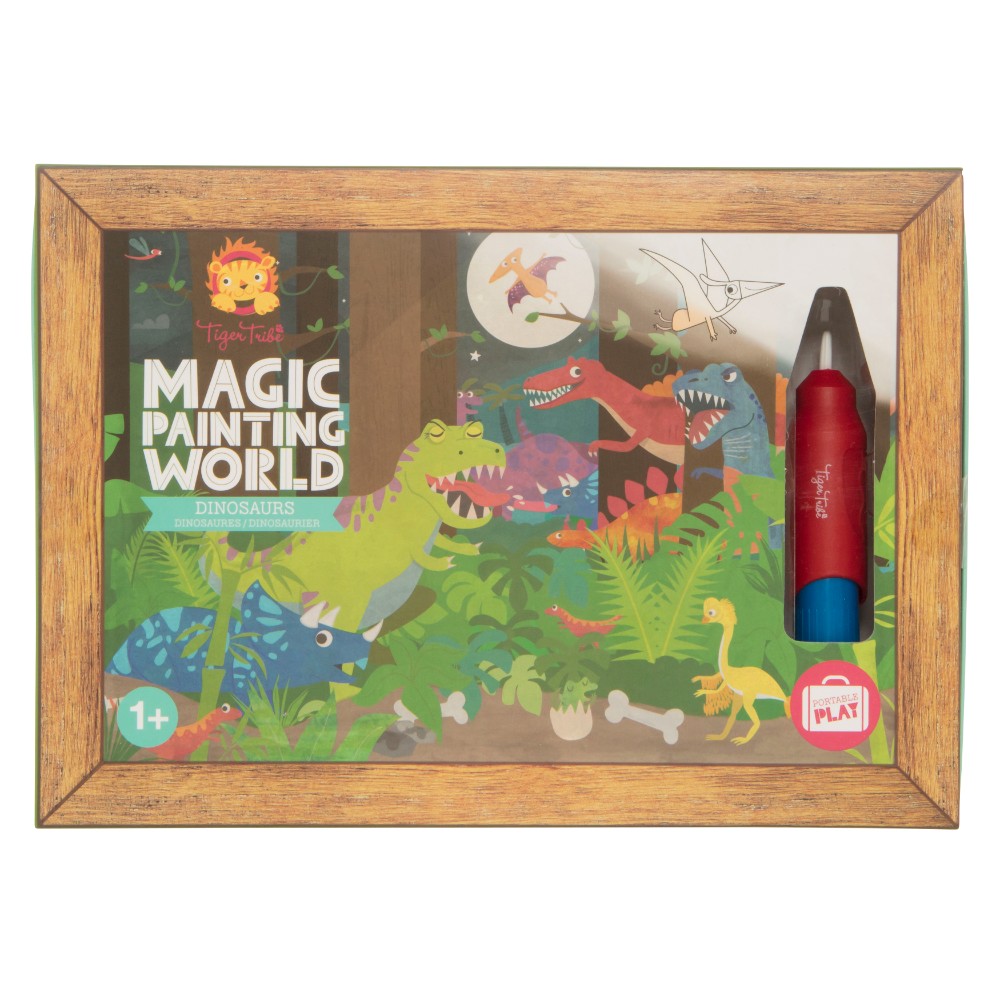 magic painting world dinosaurs