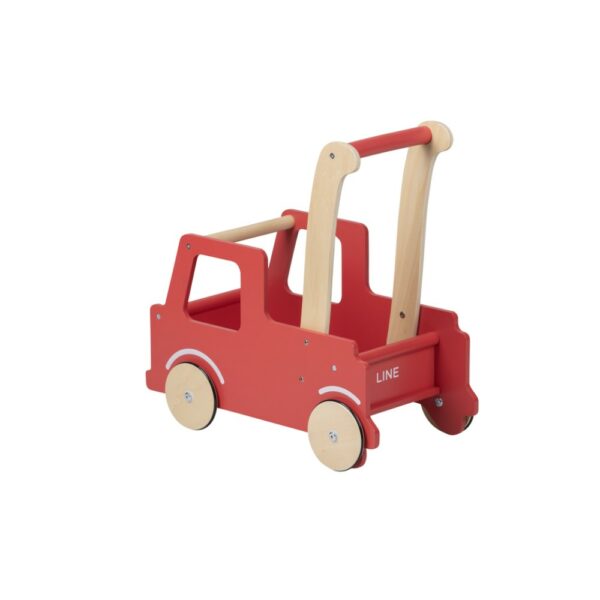 red push truck moover