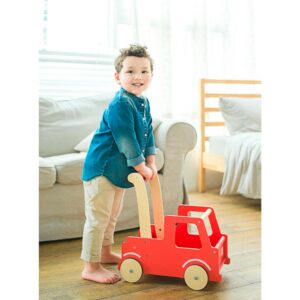 moover red push truck